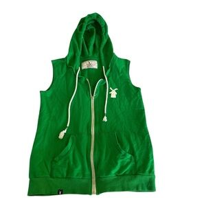 Dutch Bros Green Cotton Hoodie